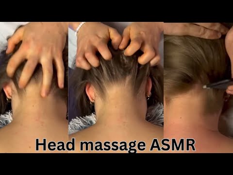 Ultimate Head Massage & Relaxing Scalp Scratching ASMR | Tingles & Deep Relaxation#ASMR #ASMRMassage