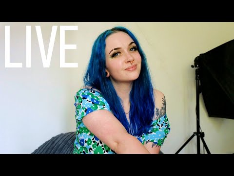 ASMR LIVE | Relax & Chat | Wordsearch, Hard Candy Eating, Beanbag Sounds 🤣
