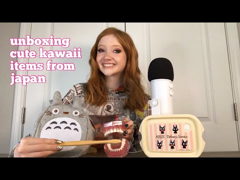 ASMR - unboxing kawaii (cute) items