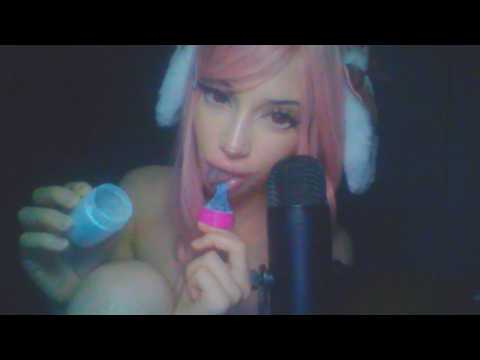 baby bottle pop ASMR
