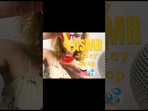 ASMR • Sucking On A Juicy Drop Pop Pt 1 #asmr #viral #relax #candy #asmrtriggers #tingles