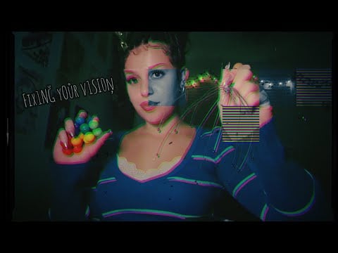 Roleplay ASMR | Fixing your vision! 🤖✨