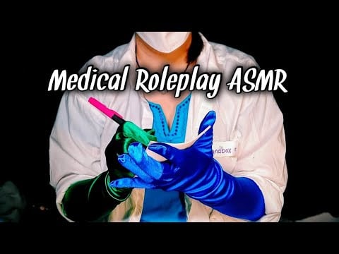 Dr Sandbox Diagnoses You 👩‍⚕️ Part 3 💊 Satin Gloves 💚 Soft Speaking ASMR
