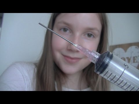 ASMR RP: ear cleaning~spray bottle~tweezers~soft spoken