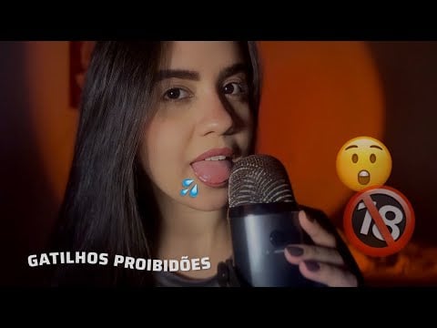GATILHOS PROIBIDÕES DO ASMR 😳