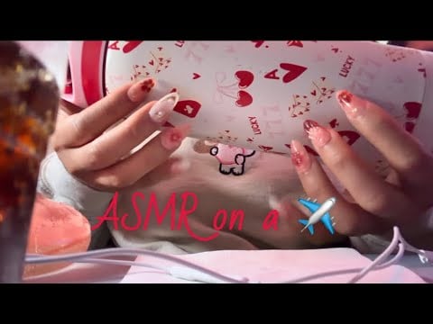 Do you wanna hear ASMR from a plane?✈️ 