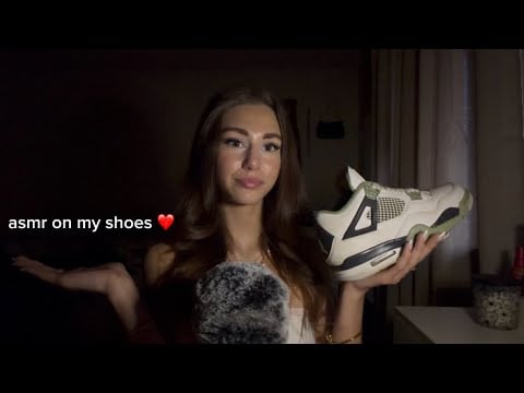 asmr with my shoe collection  :)!! 