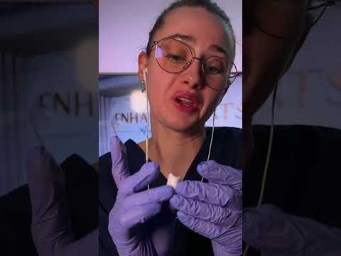 Début des analyses allergiques #asmrfrançais #asmrroleplay #asmrmedical #allergies