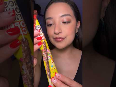 ASMR 💥 chocolate covered popping candy 💥 #asmr #asmrcommunity #asmreating