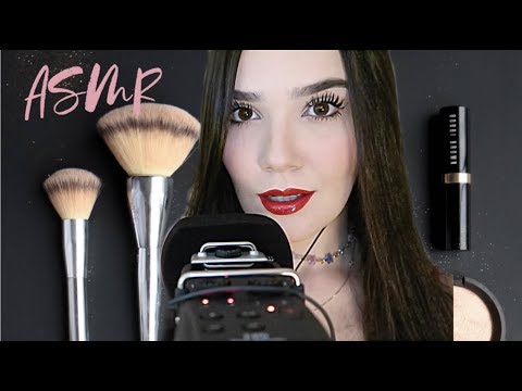 ASMR: MOSTRANDO MINHAS MAQUIAGENS - Naiane