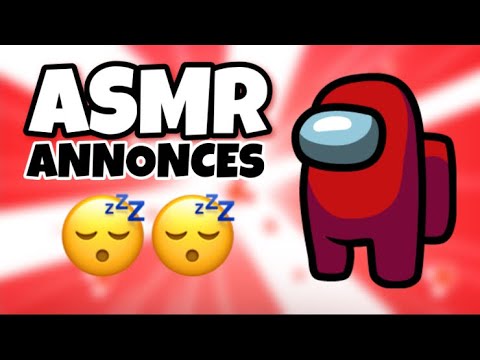 ASMR français : annonces et chuchotements relaxants 😴😴 (vidéo bonus)