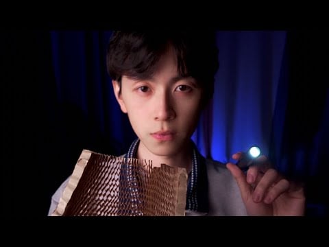 ASMR Slowly & Focus Exam ｜Very simple & easy