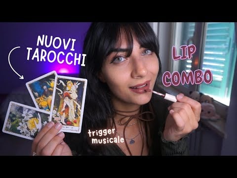 SOFT SPOKEN ✨💋 grwm ASMR ita chiacchiere, Lettura TAROCCHI del mese & preferiti del periodo 