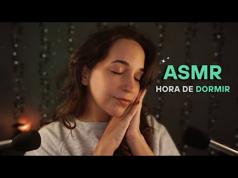 ASMR Hora de dormir y descansar | Sonidos de oreja a oreja