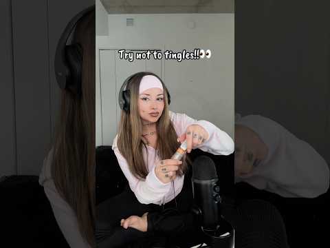 ASMR Try not to tingles!!👀 #asmr #asmrtingles #tingles #karmaasmr #asmrsleep #asmrshorts