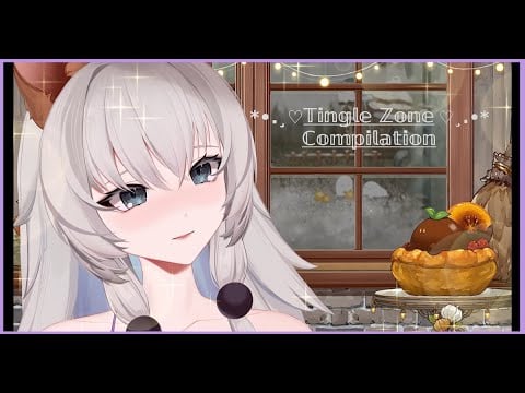 [VTUBER 3Dio ASMR] Binaural triggers to COMFORT you! [NO TALKING]- Tingle Zone Compilation-11/06/23