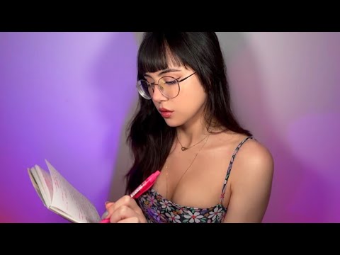 ASMR Preguntas PERSONALES ✨ Roleplay Psicóloga ✨