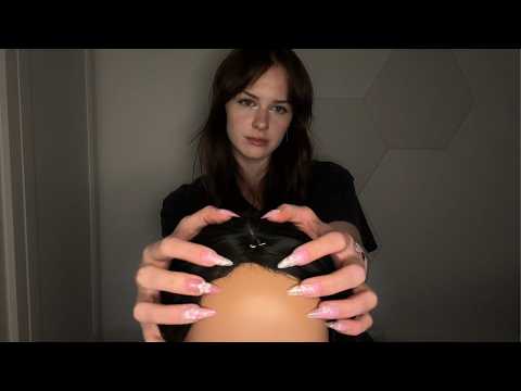 Scratches and Taps on Your Forehead and Scalp [ASMR] for Relaxation and Stress Relief