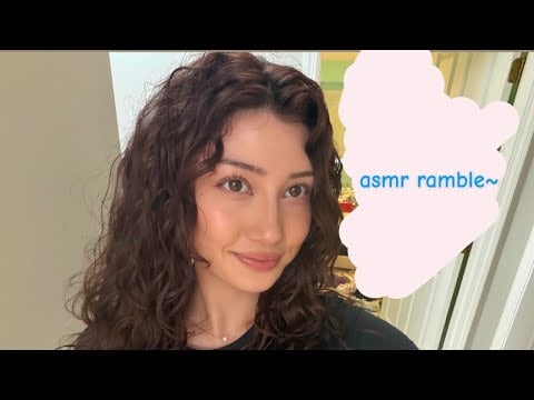 ASMR mic scratching/tapping + rambles (whispering, mic scratching, mic tapping, DUBAI CHOCOLATE) 