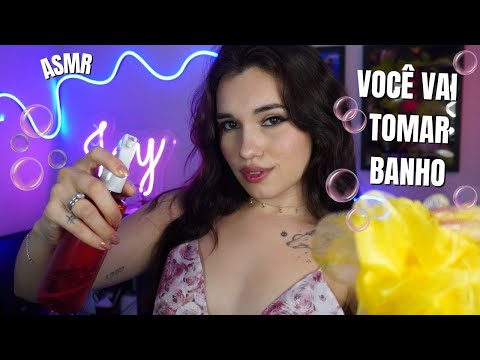 ASMR | VOCÊ PRECISA DE UM BANHO URGENTE | PERSONAL ATTENTION