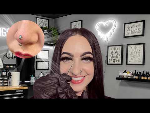 ASMR Giving You A Rhino Piercing