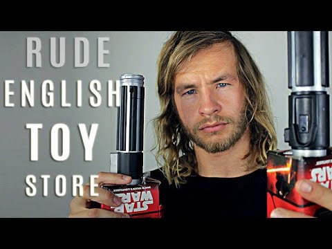 ASMR - Rude English Gentleman's Toy Store