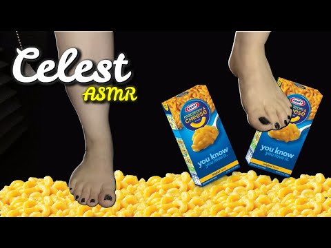 MAC & CHEESE CRUSH SUPER SQUISHY SATISFYING | Celest ASMR