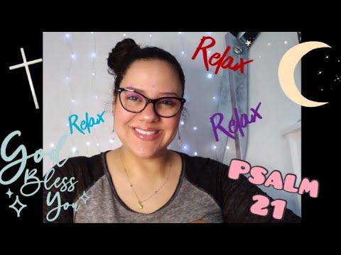 CHRISTIAN ASMR BIBLE READING 📖 WITH OMY (Psalm 21) #73