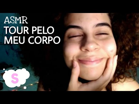 ASMR TOUR PELO MEU CORPO DE MAGRELA 44kg