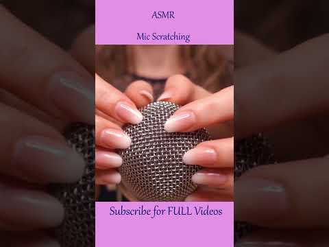 ASMR Mic Scratching ❤️ Super Tingly #shorts #asmr