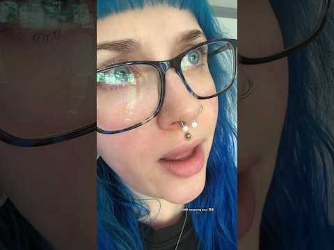 ASMR measuring you 🤯🎥🍿full on✅⏰ #asmr #shorts
