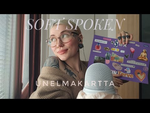 ASMR Suomi - Testissä Soft Spoken ♡ unelmakartan esittely °•☆•°°☆•° (soft spoken only)