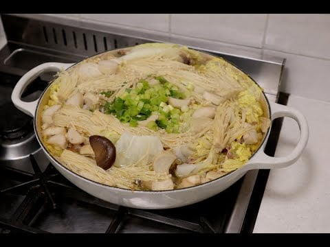 Making Japanese Nabe at Home | Relaxing ASMR Hot Pot
