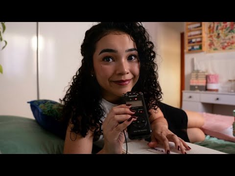 ASMR para dormir mais rápido | Leio pra você 🩷