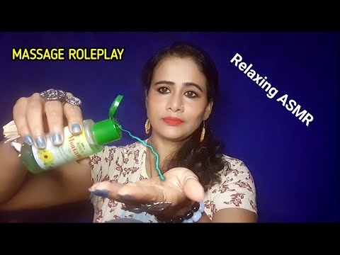 ASMR Massage for Deep Relaxation 🌿 ( Scalp, Face, Neck, Shoulder, Back ) | Asmr Ghosal
