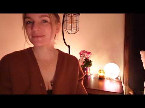ASMR | Cozy and calming massage and scalp scratch (light Southern accent)