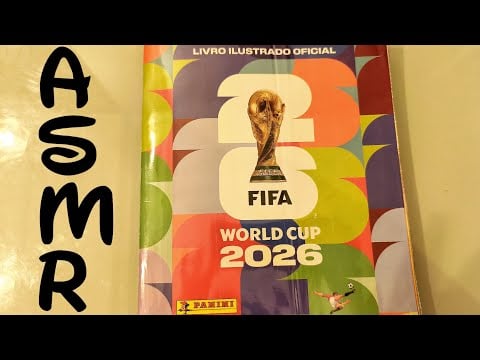ASMR | Álbum da Copa 2026 Completo