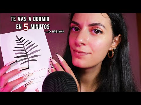 ASMR español Como dormir en 5 minutos... O menos ♥