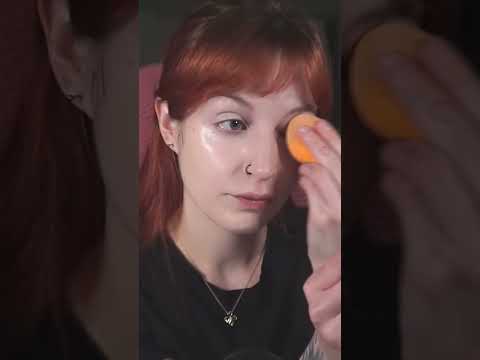ASMR doing my makeup #asmr #relax #asmrsounds #tingles #asmrvideo #grwm #makeup