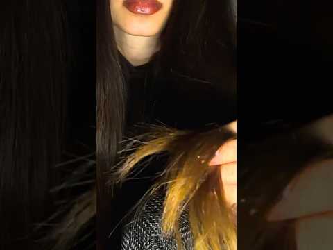 ASMR Hair on the Mic #asmr #asmr #asmrsounds #asmrshorts #asmrtriggers #asmrhair