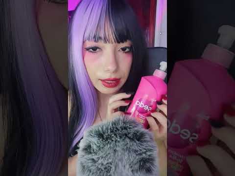 Asmr finalizando seu cabelo roleplay #asmr #shorts