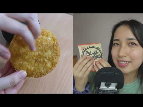 ASMR Tasting Japanese Treats (Sakuraco) w/ roommates