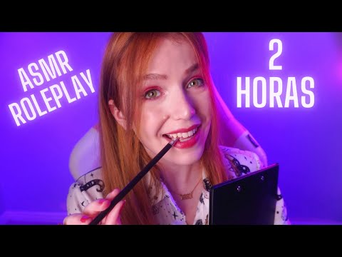 2 HORAS ASMR LA ENTREVISTA MÁS RARA ASMR ROLEPLAY EN ESPAÑOL