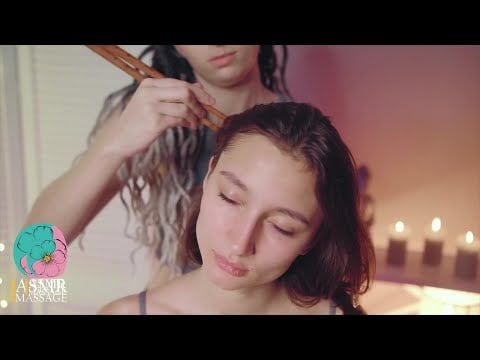 Comforting ASMR Massage with Whispered Tools