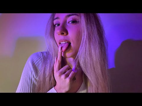 ASMR Spit painting You (Mouth Sounds & Personal Attention)