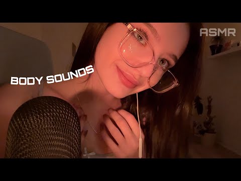 ASMR ☆ Body Sounds, Fabrics & Hand Triggers