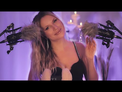 3 HOURS ASMR 💜 Fluffy Mics & Soft Whispering for Deep Sleep and Relaxation(Positive Affirmations)😴✨💤