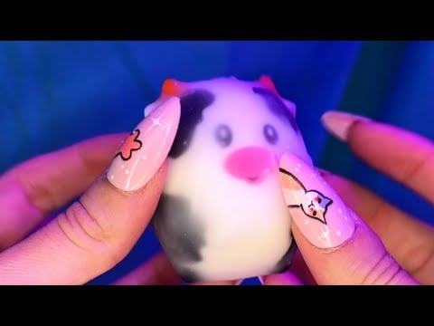 ASMR Wax Cracking & Wax Tapping on Squishies Compilation (no talking)