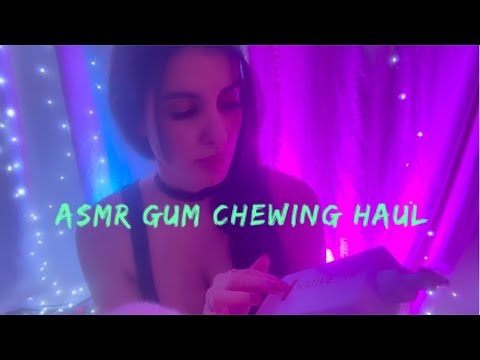 🎯🍬ASMR Gum Chewing and a Mini Target Haul🍬🎯