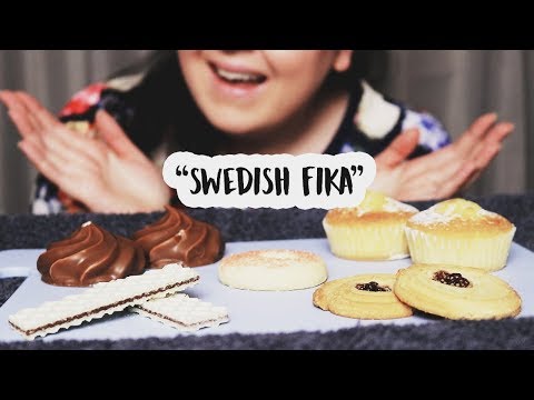 ASMR Låt oss FIKA | Soft & Crunchy Eating Sounds (svenska)